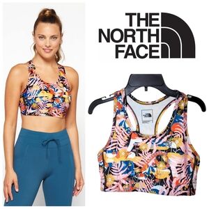 The North Face Printed Midline Impact Sports Bra
